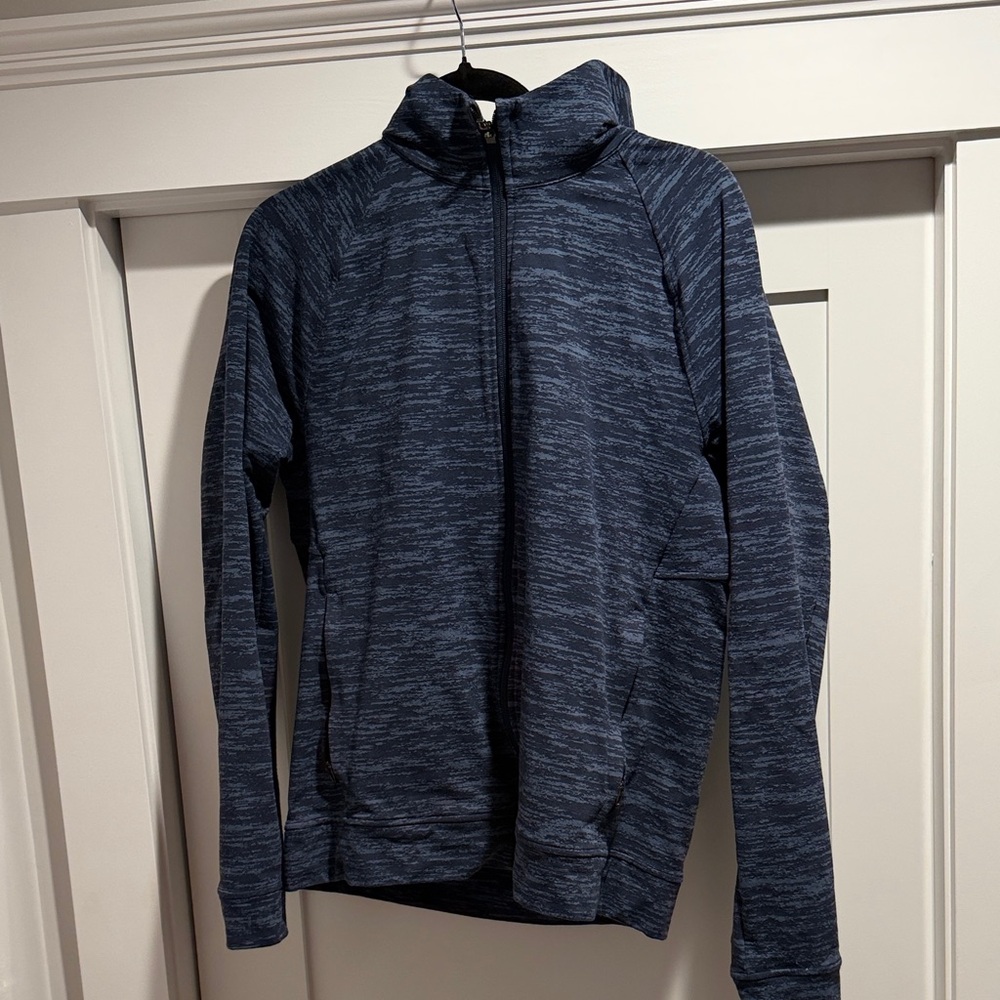 Lululemon Dark Blue Textured Hoodie